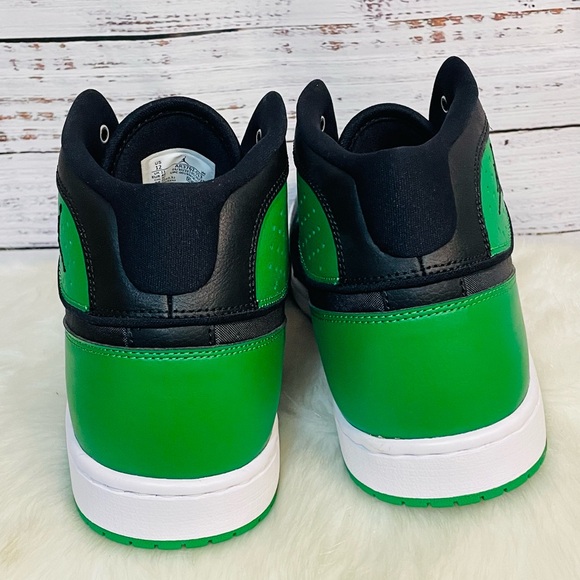 SOLD New Nike Jordan Access Jumpman Black Green Men’s Shoes Size 12 - Picture 6 of 8